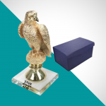 Golden coated Falcon with box