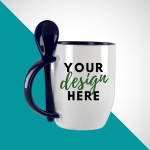 Mug with spoon cover photo