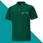 Polo tshirt gren mockup