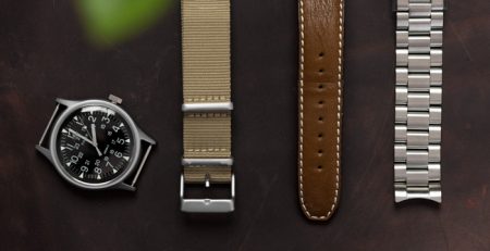 Leather Strap Watch