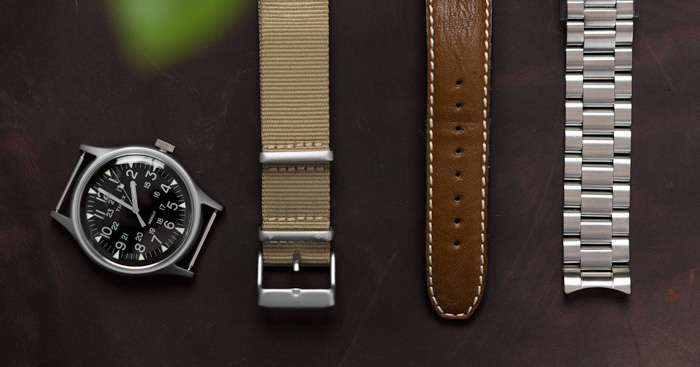 Leather Strap Watch